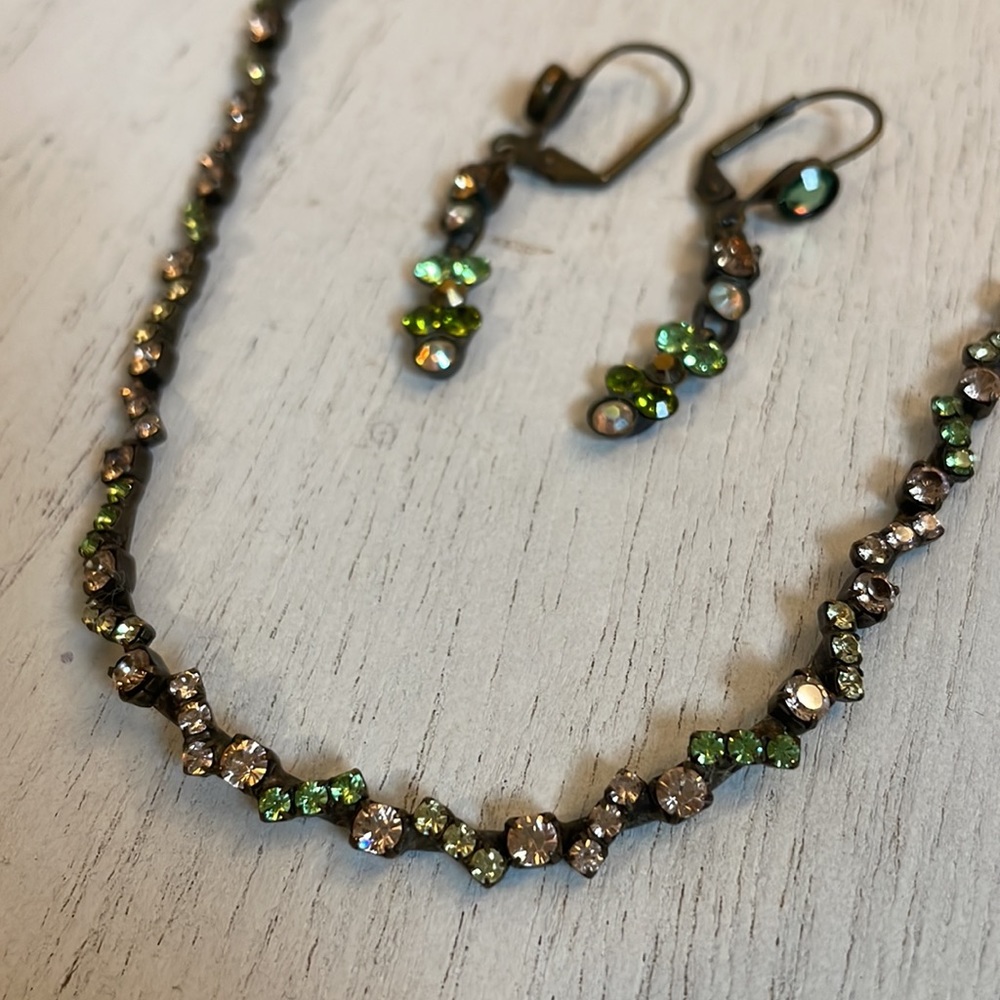 Vintage Sorrelli Set: Necklace & Earrings